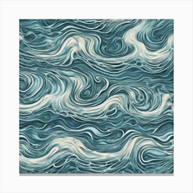 Sea Waves Canvas Print