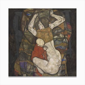 Young Mother (1914), Egon Schiele Canvas Print