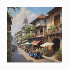 Old Manila Philippines 1.2 Canvas Print