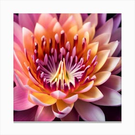 Lotus Flower Canvas Print