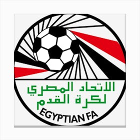 Arabic Soccer Logo Canvas Print