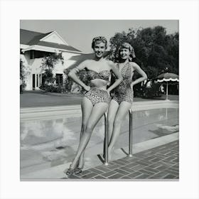 Swimsuit Fashions Canvas Print