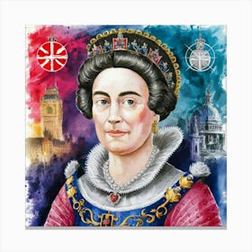 Queen Elizabeth I 19 Canvas Print