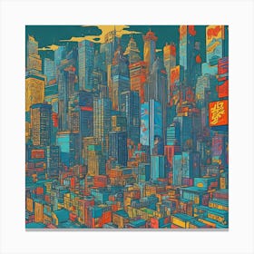 Cityscape Canvas Print