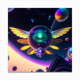 Psychedelic Painting 3 Canvas Print