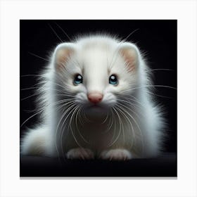 Cute Ferret Canvas Print