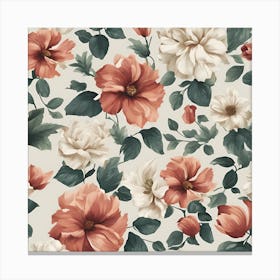 Wall Pictures Of Flowers  Canvas Print