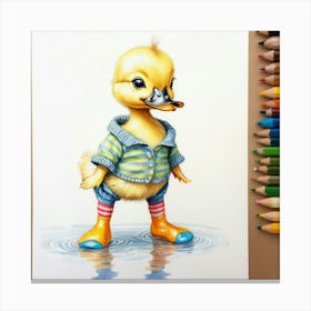 Ducky 39 Canvas Print