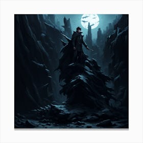 Dark Knight Canvas Print