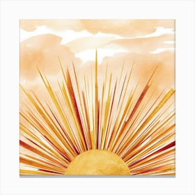 Sunburst Canvas Print