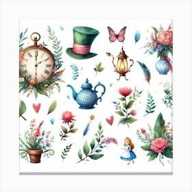 Alice in Wonderland 2 Canvas Print