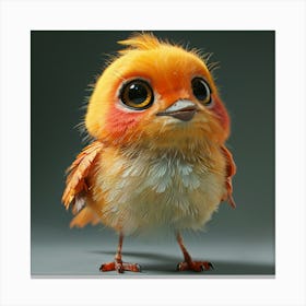 Cute Bird 3 Canvas Print