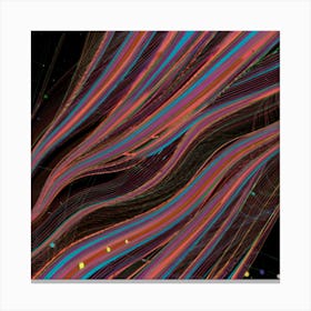 Abstract Wave Canvas Print