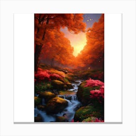 Autumn Forest 20 Canvas Print