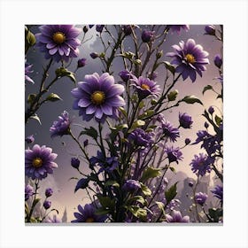 Flower Bloom Blossom Nature Flora Canvas Print