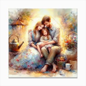 Family Portrait Canvas Print