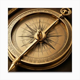 Compass 16 Canvas Print