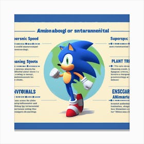 Sonic The Hedgehog 1 Canvas Print
