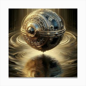 Sphere Of Light Canvas Print