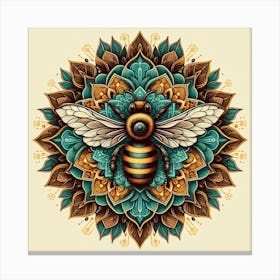 Buzzy Bee Canvas Print