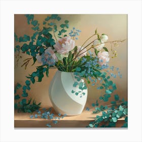 Flowers In A Vase 17 Canvas Print