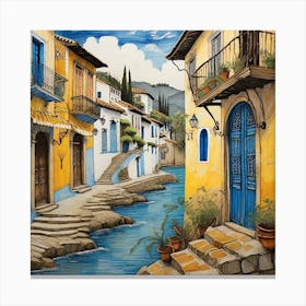 Greece Canvas Print