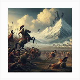 Battle Of Sparta 3 Canvas Print