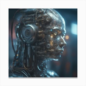 Cyborg 58 Canvas Print