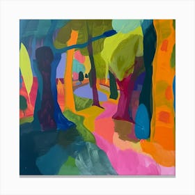 Abstract Park Collection Bushy Park London 1 Canvas Print