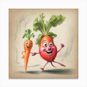 Carrots 7 Canvas Print