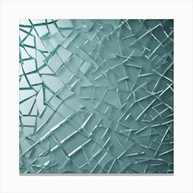 Broken Glass 2 Canvas Print