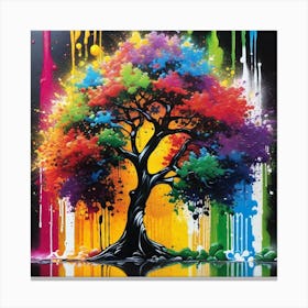 Tree Of Life 202 Canvas Print