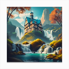 Fairytale Castle 3 Canvas Print