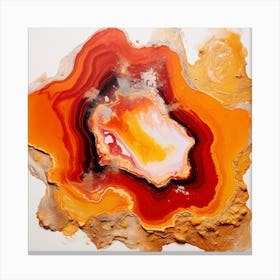 Geode 6 Canvas Print