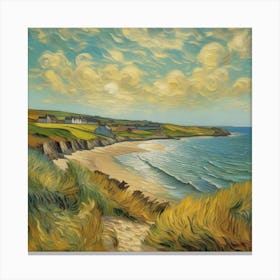 Oil seascape Canvas Print