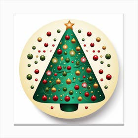 Christmas Tree Canvas Print