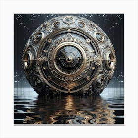 Sphere Of Water Canvas Print