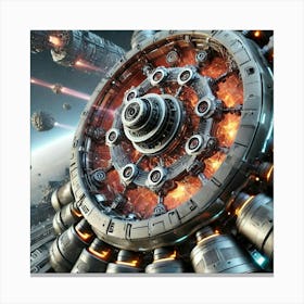 Graviton Annihilator Self Stabilization Array Canvas Print