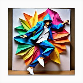 Origami Art 18 Canvas Print