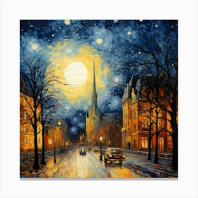 Starry Night Canvas Print