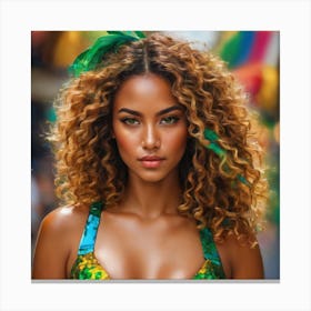 Brazilian beauty Canvas Print