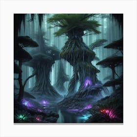 Fantasy Forest Canvas Print