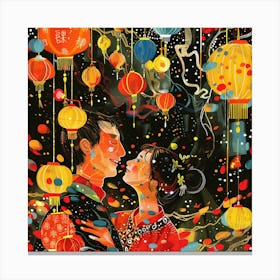 Chinese New Year Canvas Print