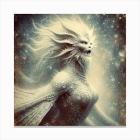 Ice Demon Canvas Print