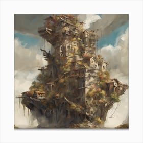 Fantasy City 1 Canvas Print