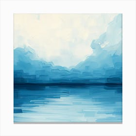 Blue Sky And Clouds Canvas Print