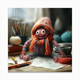 Little Monster 1 Canvas Print