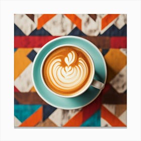 Latte Art 35 Canvas Print