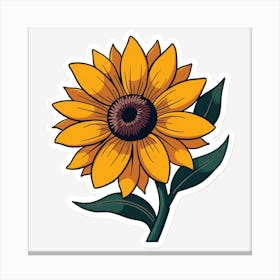 Sunflower 1 Canvas Print