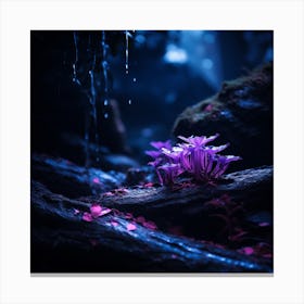 Nature in another galaxy V3 Canvas Print